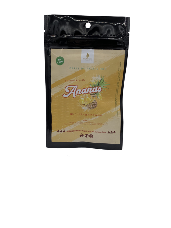 Pâtes de fruits HHC 50mg à l'Ananas